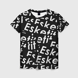 Женская футболка Esskeetit rap