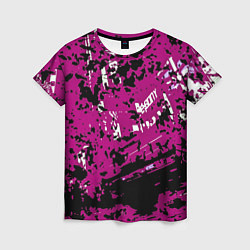 Женская футболка Фиолетовая иллюстрация