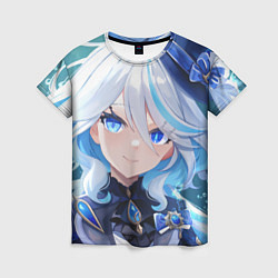 Женская футболка Genshin Impact Furina Smile