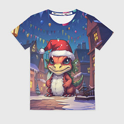 Женская футболка Маленький милый дракон 2024