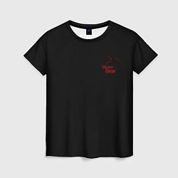 Женская футболка Чумной доктор Red