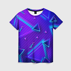 Женская футболка Neon Pattern colored