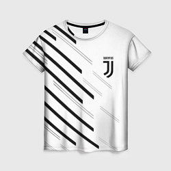 Женская футболка Juventus sport geometry
