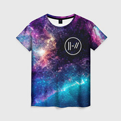 Женская футболка Twenty One Pilots space rock