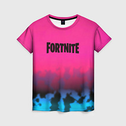 Женская футболка Fortnite текстура броня