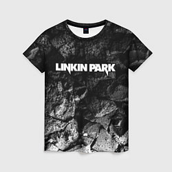 Женская футболка Linkin Park black graphite