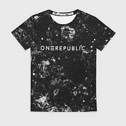 Женская футболка OneRepublic black ice