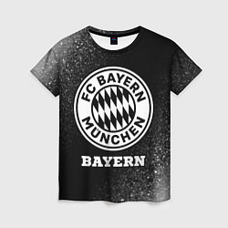 Женская футболка Bayern sport на темном фоне