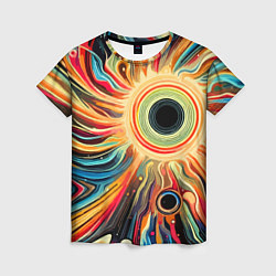 Женская футболка Space abstraction - ai art