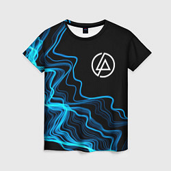 Женская футболка Linkin Park sound wave