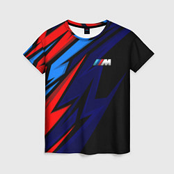 Женская футболка M power - цвета бмв