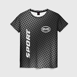 Женская футболка BYD sport carbon