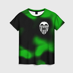 Женская футболка Valencia sport halftone