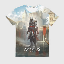 Футболка женская Assassins creed game poster, цвет: 3D-принт