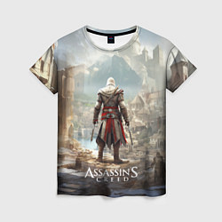 Женская футболка Assassins creed старинный город