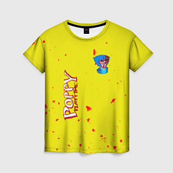 Женская футболка Poppy Playtime Хагги Вагги монстр