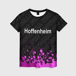 Женская футболка Hoffenheim pro football посередине