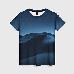 Женская футболка Дюна - звездное небо