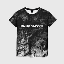 Футболка женская Imagine Dragons black graphite, цвет: 3D-принт