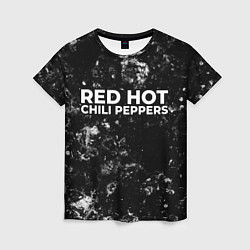 Футболка женская Red Hot Chili Peppers black ice, цвет: 3D-принт