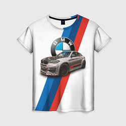 Женская футболка Немецкий кроссовер BMW X6 M