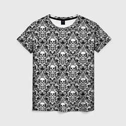 Женская футболка Skull patterns