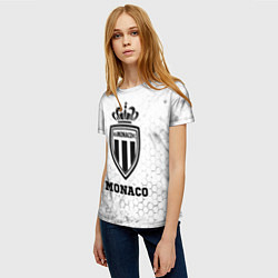 Футболка женская Monaco sport на светлом фоне, цвет: 3D-принт — фото 2