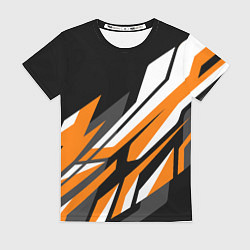 Женская футболка Corner lines