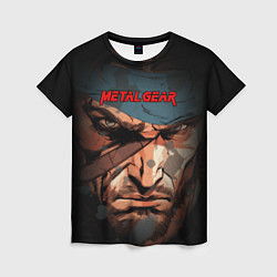 Женская футболка Metal gear Venom Snake