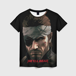 Женская футболка Metal gear Venom Snake