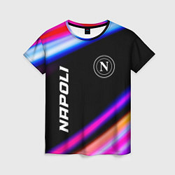 Женская футболка Napoli speed game lights