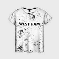 Женская футболка West Ham dirty ice