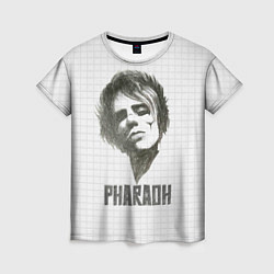 Женская футболка Портрет Pharaoh