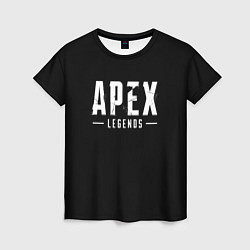 Женская футболка Apex legends logo