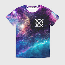 Футболка женская CreepyPasta space anime, цвет: 3D-принт