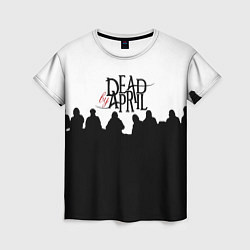 Женская футболка Dead by april rock