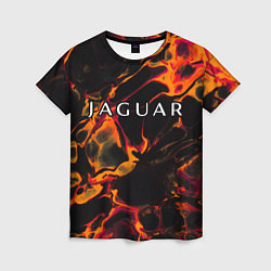 Женская футболка Jaguar red lava