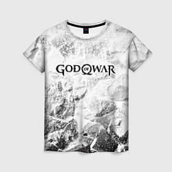 Футболка женская God of War white graphite, цвет: 3D-принт