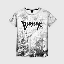 Женская футболка Berserk white graphite