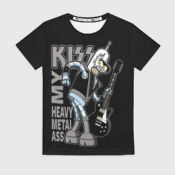 Футболка женская Bender - kiss, цвет: 3D-принт