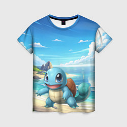 Футболка женская Pokemon Squirtle, цвет: 3D-принт