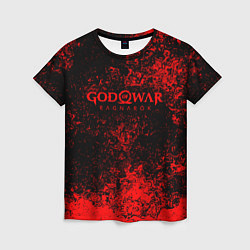 Футболка женская God of war ragnar blood, цвет: 3D-принт