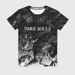 Футболка женская Dark Souls black graphite, цвет: 3D-принт