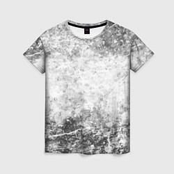 Женская футболка Абстракция - серый ветер