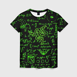 Женская футболка Razer patten symbol