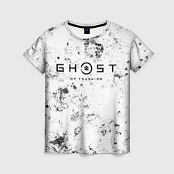 Женская футболка Ghost of Tsushima dirty ice