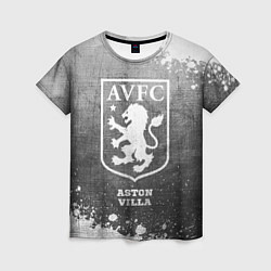 Женская футболка Aston Villa - grey gradient