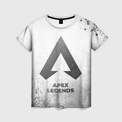 Женская футболка Apex Legends - white gradient