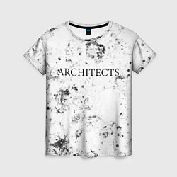 Женская футболка Architects dirty ice