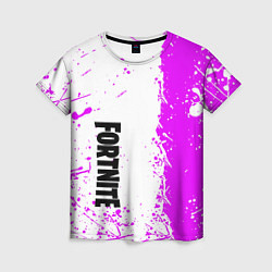 Женская футболка Fortnite pink color